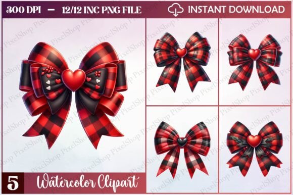 Christmas Bow with Heart Clipart: A Designer’s Review