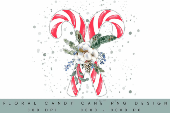 Christmas Candy Cane Design: Festive Illustrations