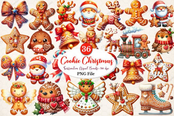 Gingerbread Cookie Christmas PNG Clipart Review