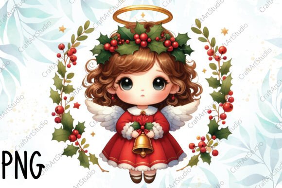 Review: Christmas Cute Little Angel PNG Illustrations