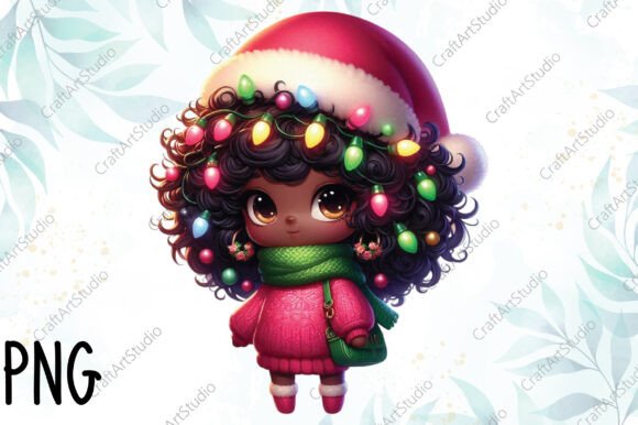 Review: Christmas Girl Clipart Sublimation for Embroidery