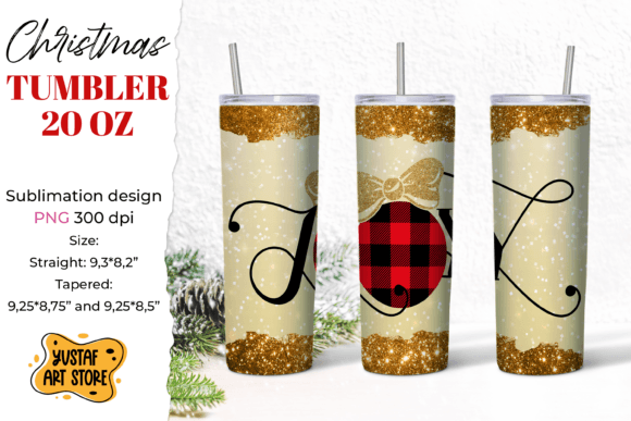 Review: Christmas Joy Tumbler Wrap Illustrations