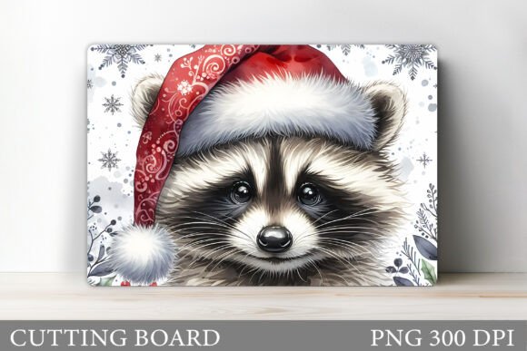 Review: Christmas Raccoon Cutting Board Design
