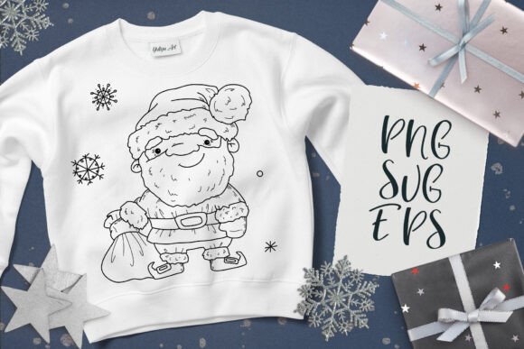 Review: Christmas Santa Claus SVG, EPS Png Illustrations