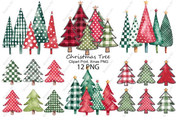 Reviewing Christmas Tree Clipart Print for Embroidery